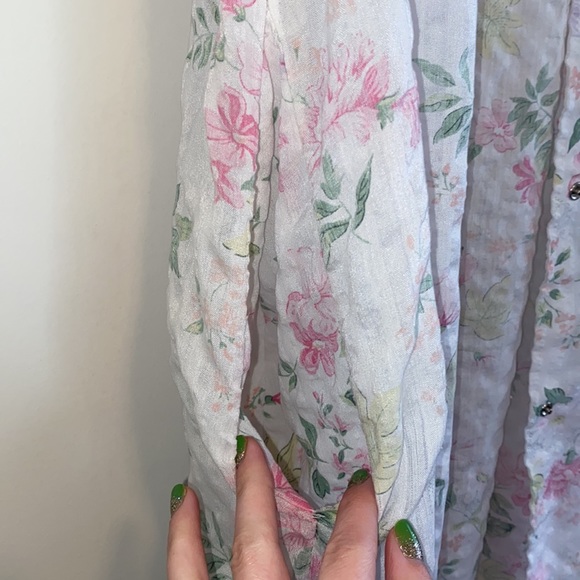 Miss Elaine house coat - Picture 8 of 13